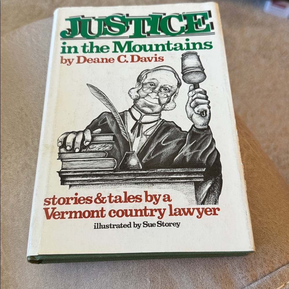 Signed GUC Justice in the Mountains by Deane C. Davis